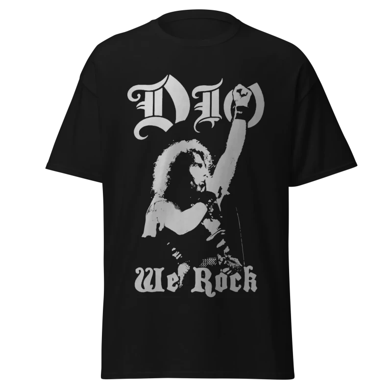 DIO - WE ROCK ANTHEM - PREMIUM GRAPHIC TEE - VINTAGE STREETWEAR