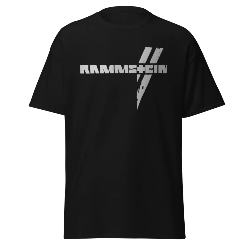 RAMMSTEIN - ICONIC LOGO EMBLEM - PREMIUM GRAPHIC TEE - VINTAGE STREETWEAR