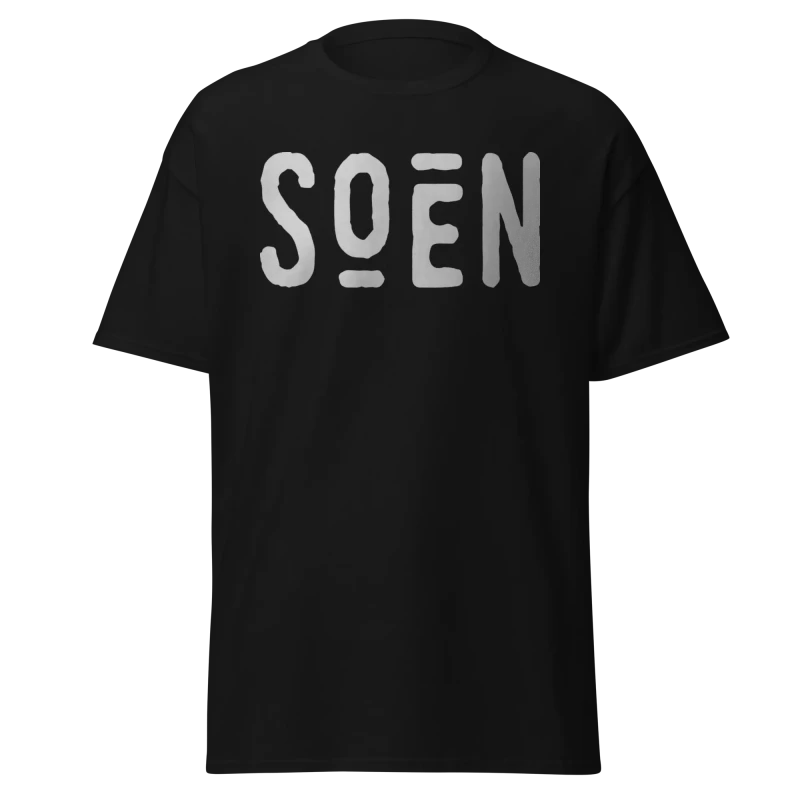 SOEN - Logo Motif - Premium Graphic Tee - Vintage Streetwear