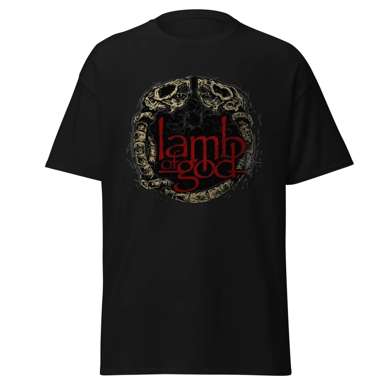 LAMB OF GOD - Ouroboros Spine - VINTAGE STREETWEAR - PREMIUM GRAPHIC TEE