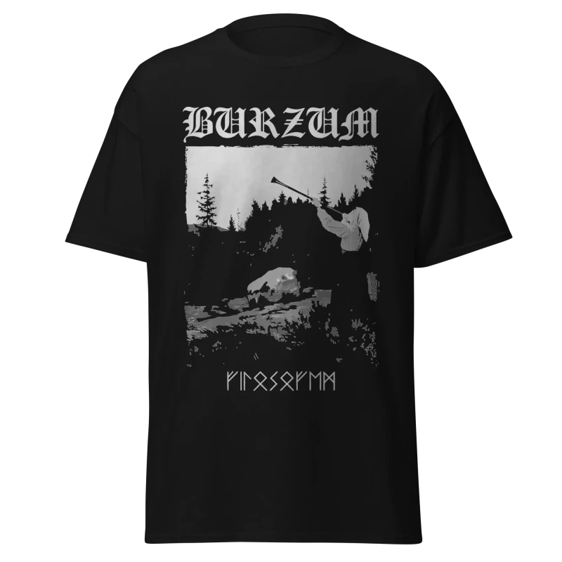 BURZUM - FILOSOFEM COVER ART - PREMIUM GRAPHIC TEE - VINTAGE STREETWEAR