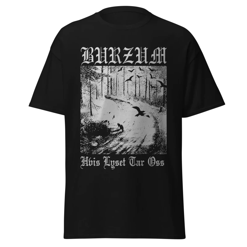 BURZUM - HVIS LYSET TAR OSS - VINTAGE STREETWEAR - PREMIUM GRAPHIC TEE