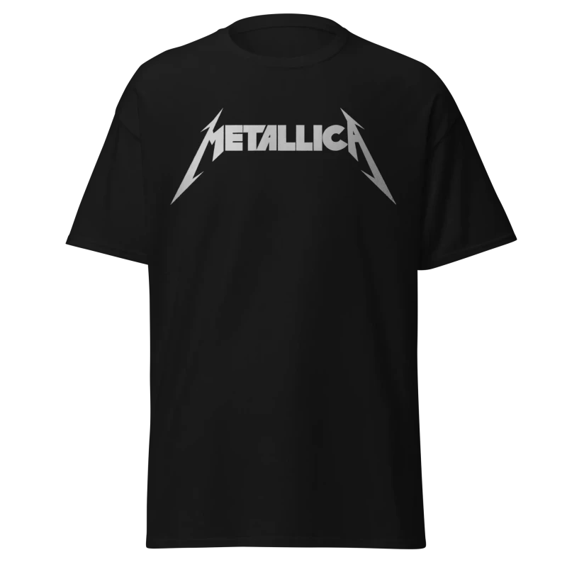 METALLICA - ICONIC LOGO - VINTAGE STREETWEAR - PREMIUM GRAPHIC TEE