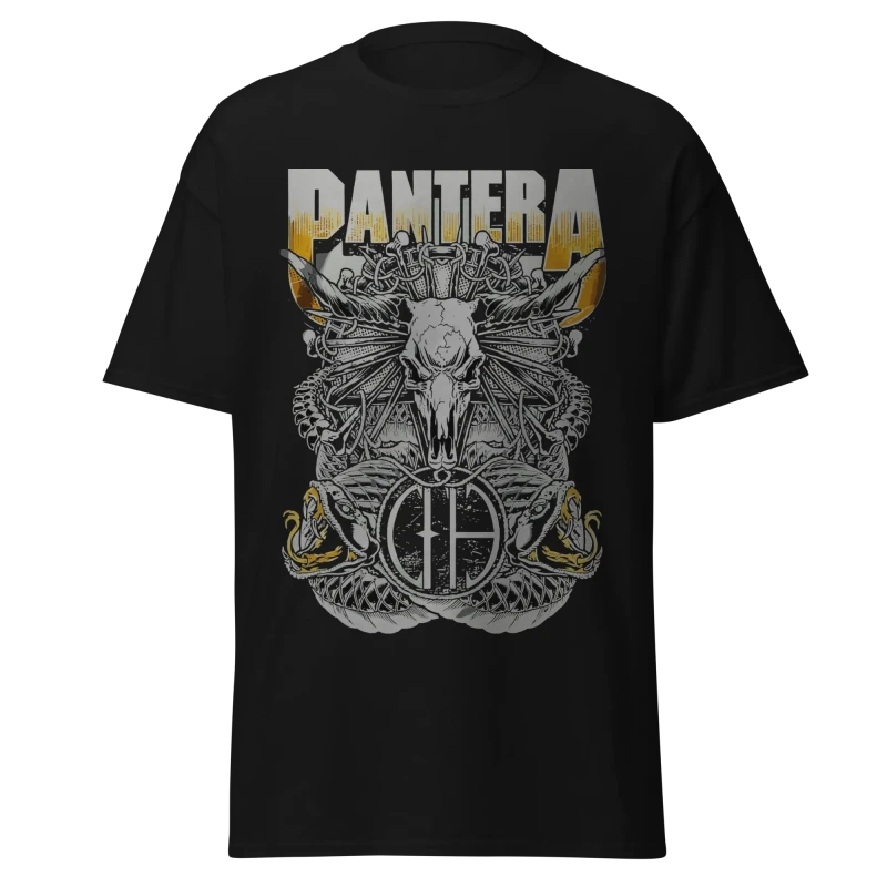 PANTERA - SKULL AND SNAKE - PREMIUM GRAPHIC TEE - VINTAGE STREETWEAR