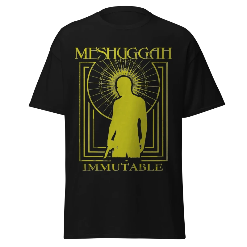 MESHUGGAH - IMMUTABLE ALBUM ART - PREMIUM GRAPHIC TEE - VINTAGE STREETWEAR
