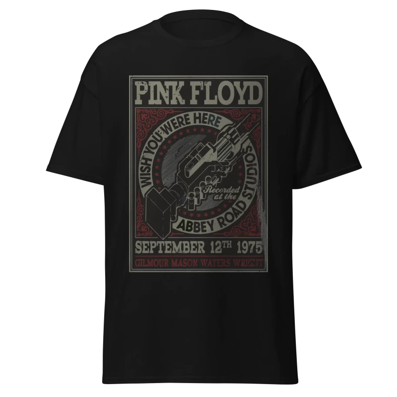 PINK FLOYD - WISH YOU WERE HERE - PREMIUM GRAPHIC TEE - VINTAGE STREETWEAR