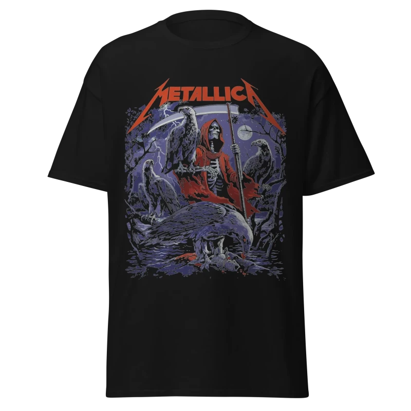 METALLICA - GRIM REAPER EAGLE - PREMIUM GRAPHIC TEE - VINTAGE STREETWEAR