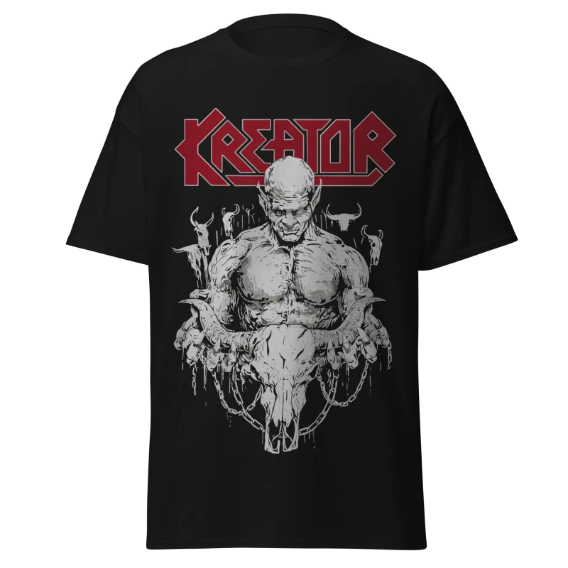 KREATOR - DEMONIC OATH - VINTAGE STREETWEAR - PREMIUM GRAPHIC TEE