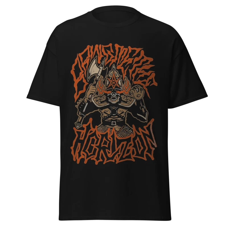 Bring Me The Horizon - Axe Slinger Graphic - Premium Graphic Tee - Vintage Streetwear Fit