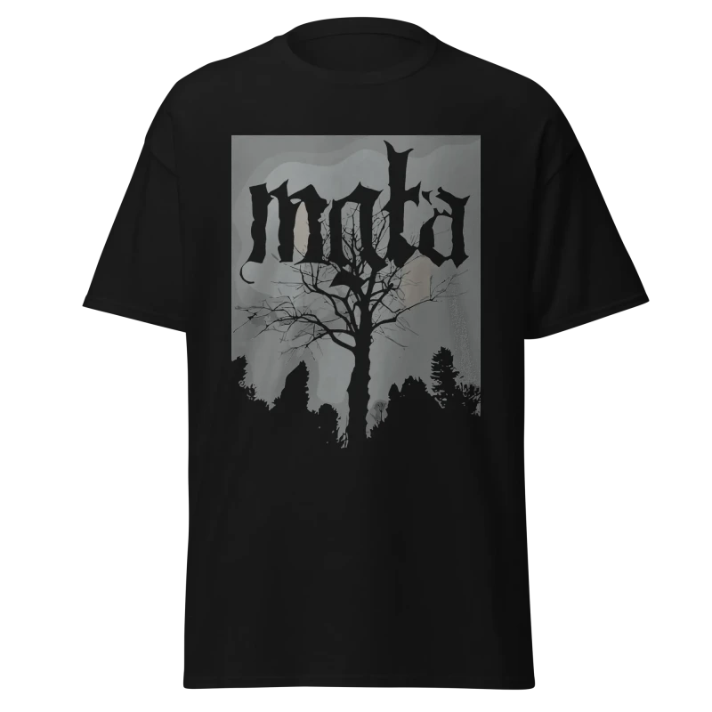 MATA - ATMOSPHERIC SILHOUETTE - PREMIUM GRAPHIC TEE - VINTAGE STREETWEAR