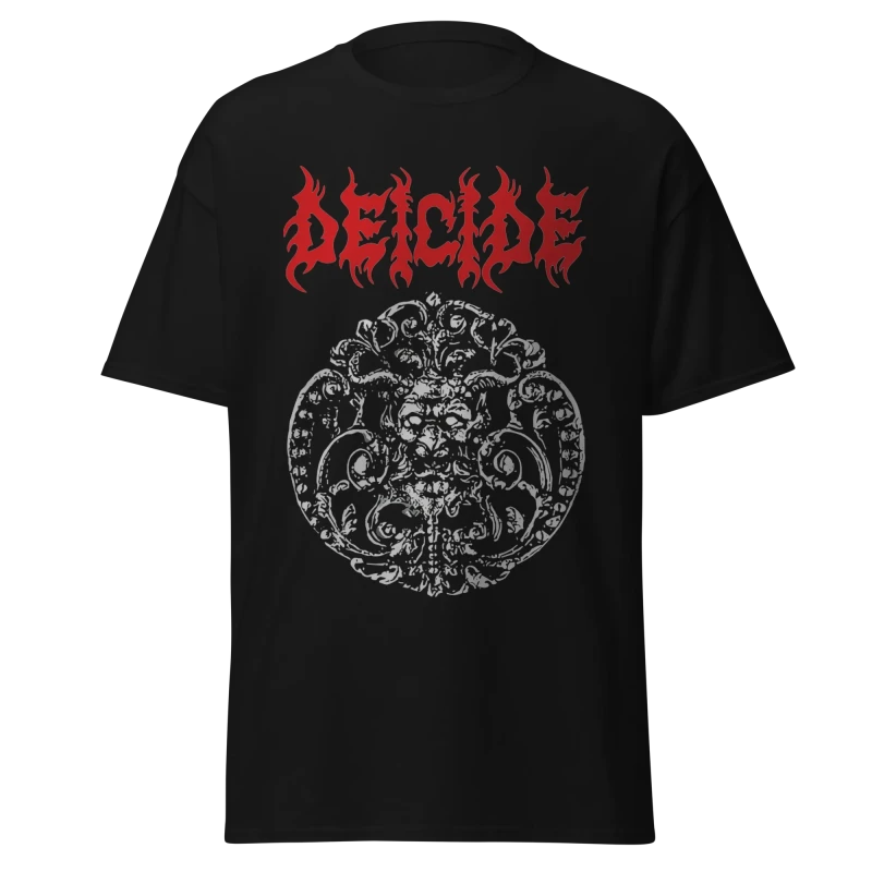 DEICIDE - DEMONIC EMBLEM - PREMIUM GRAPHIC TEE - VINTAGE STREETWEAR STYLE