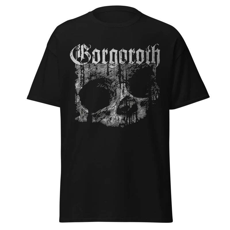 Gorgoroth - Skull Logo - Premium Graphic Tee - Vintage Streetwear