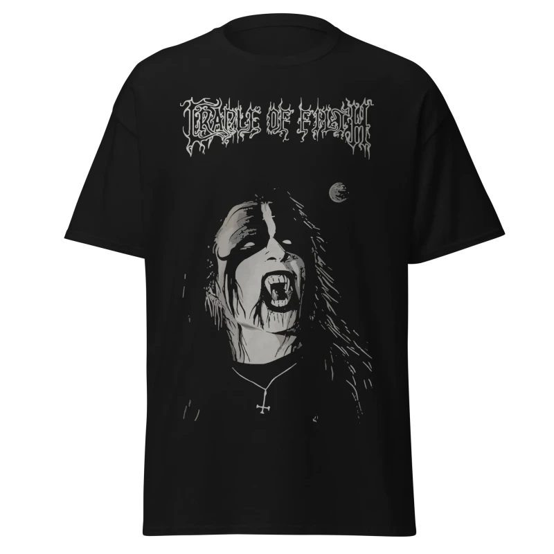 CRADLE OF FILTH - CLASSIC CORPSE PAINT ICON - VINTAGE STREETWEAR - PREMIUM GRAPHIC TEE