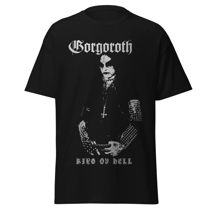 GORGOROTH - KING OV HELL - PREMIUM GRAPHIC TEE - VINTAGE STREETWEAR