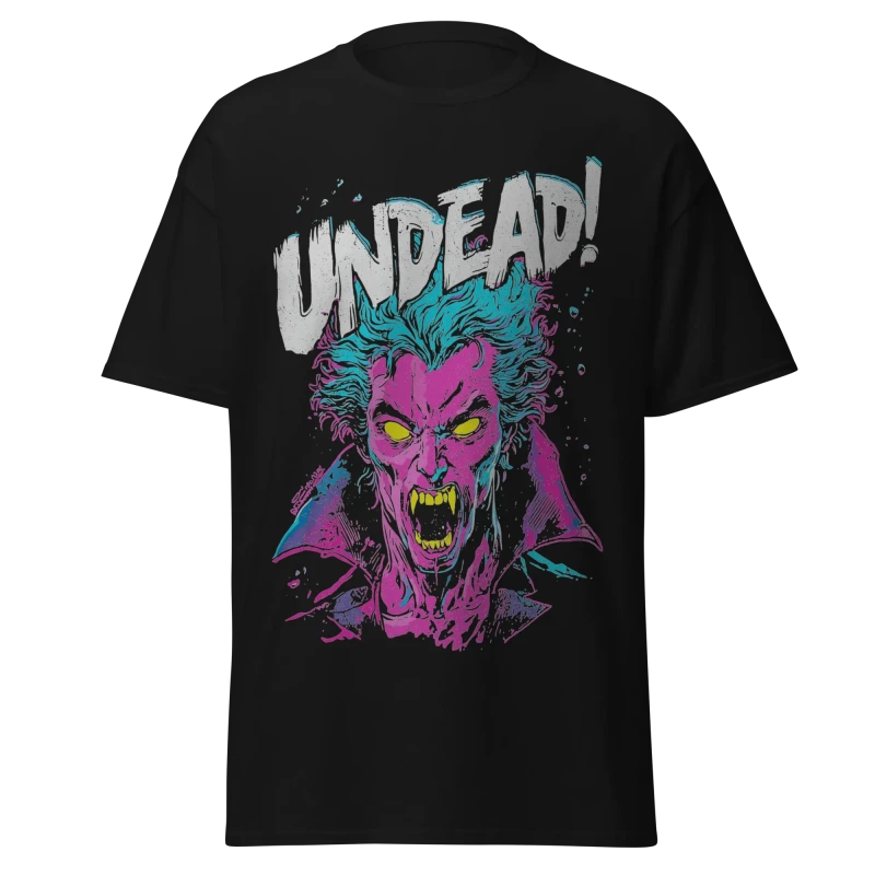 UNDEAD! - VINTAGE HORROR - PREMIUM GRAPHIC TEE - OVERSIZED DROP-SHOULDER