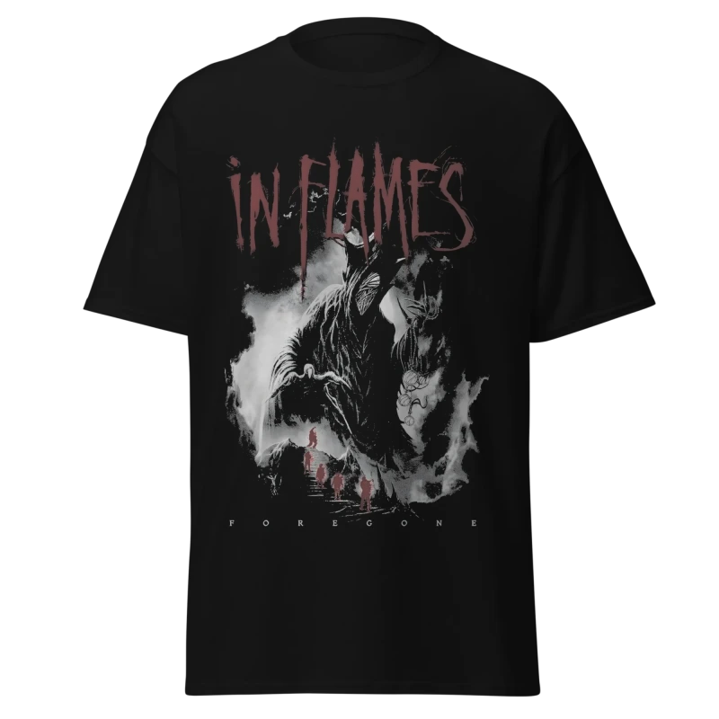 IN FLAMES - FOREGONE ARTWORK - PREMIUM GRAPHIC TEE - VINTAGE STREETWEAR