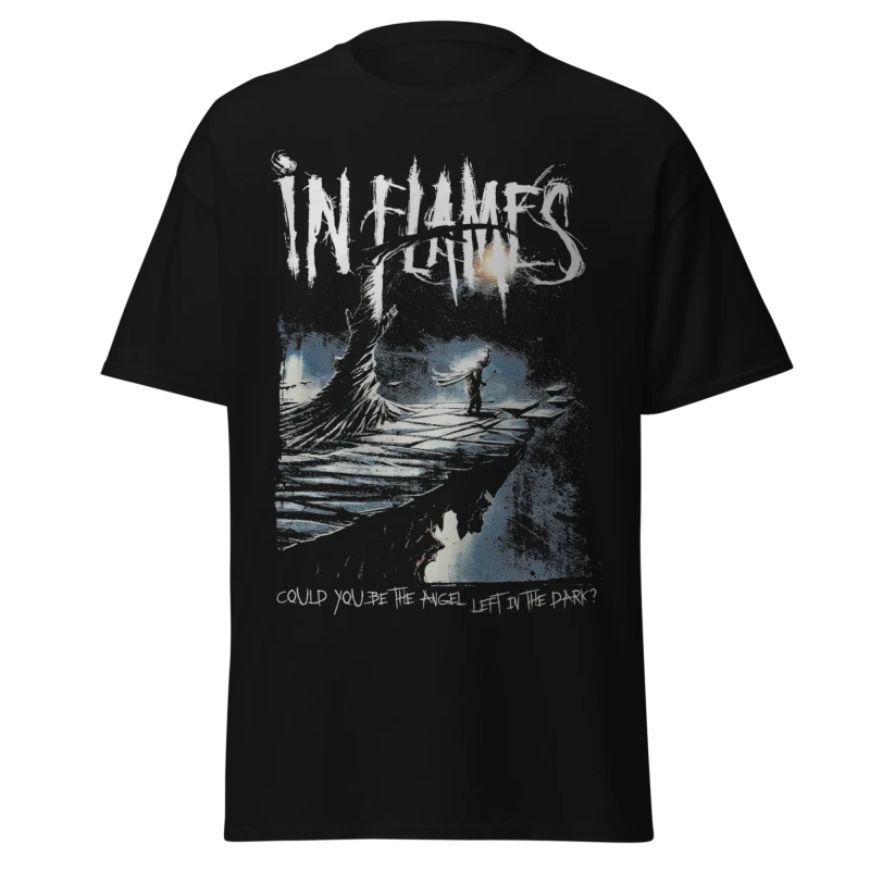 IN FLAMES - VOICES LYRIC ART - PREMIUM GRAPHIC TEE - VINTAGE STREETWEAR