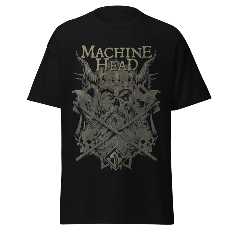 MACHINE HEAD - VIKING WARRIOR - PREMIUM GRAPHIC TEE - VINTAGE STREETWEAR