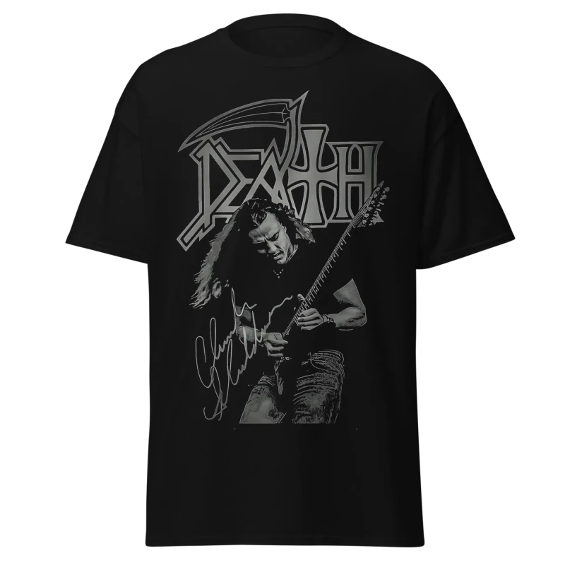 Death - Chuck Schuldiner Signature Series - Premium Graphic Tee - Vintage Streetwear