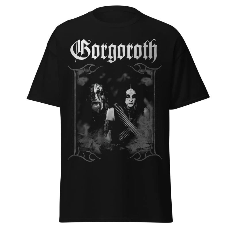 GORGOROTH - ICONIC CORPSEPAINT PORTRAIT - VINTAGE STREETWEAR - PREMIUM GRAPHIC TEE