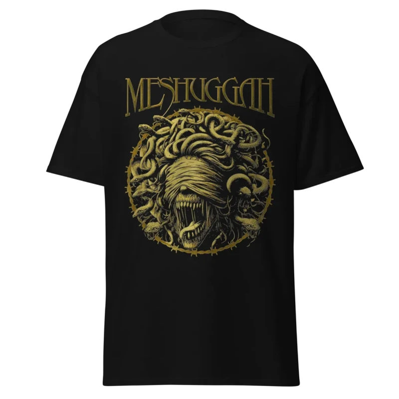 MESHUGGAH - MEDUSA BARBED WIRE - PREMIUM GRAPHIC TEE - VINTAGE STREETWEAR