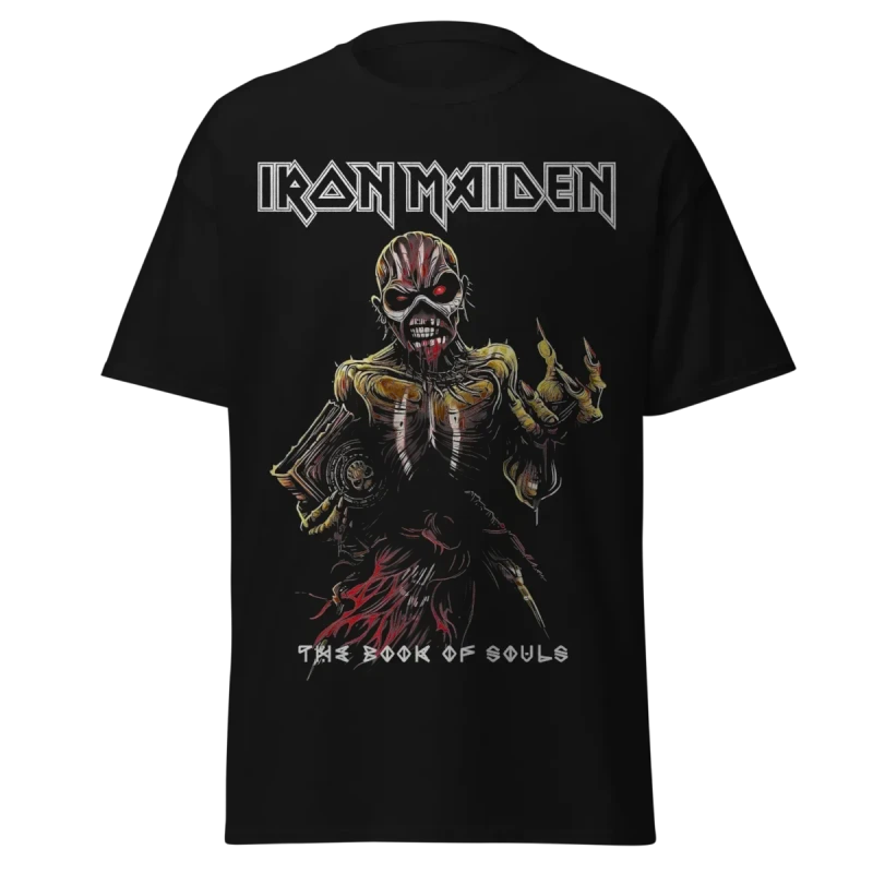 IRON MAIDEN - THE BOOK OF SOULS - PREMIUM GRAPHIC TEE - VINTAGE STREETWEAR