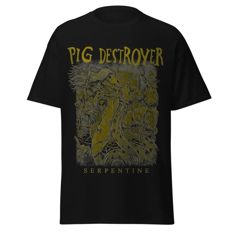 Pig Destroyer - Serpentine - Premium Graphic Tee - Vintage Streetwear Fit