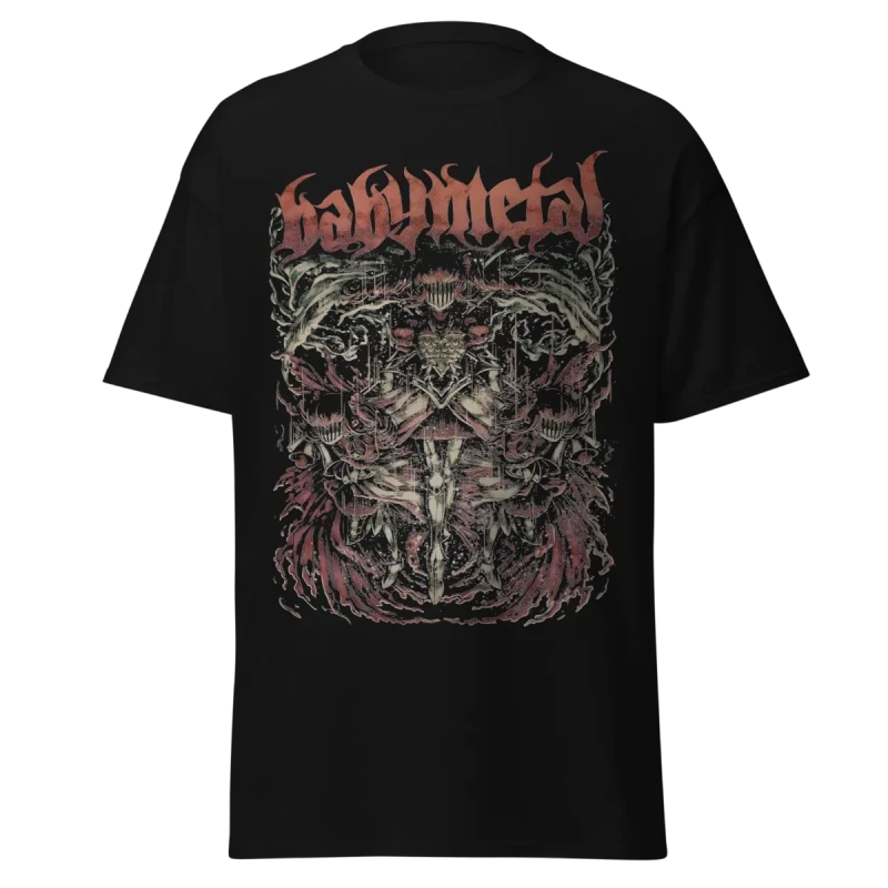 BABYMETAL - DARK FANTASY EMBLEM - PREMIUM GRAPHIC TEE - VINTAGE STREETWEAR