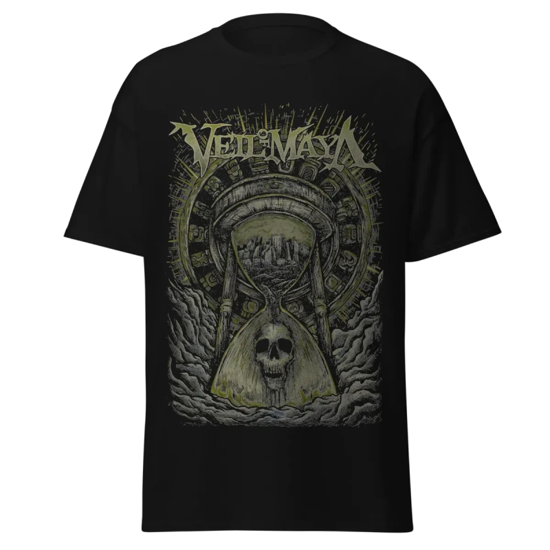 VEIL OF MAYA - TIMELESS DYSTOPIAN HORIZON - PREMIUM GRAPHIC TEE - VINTAGE STREETWEAR