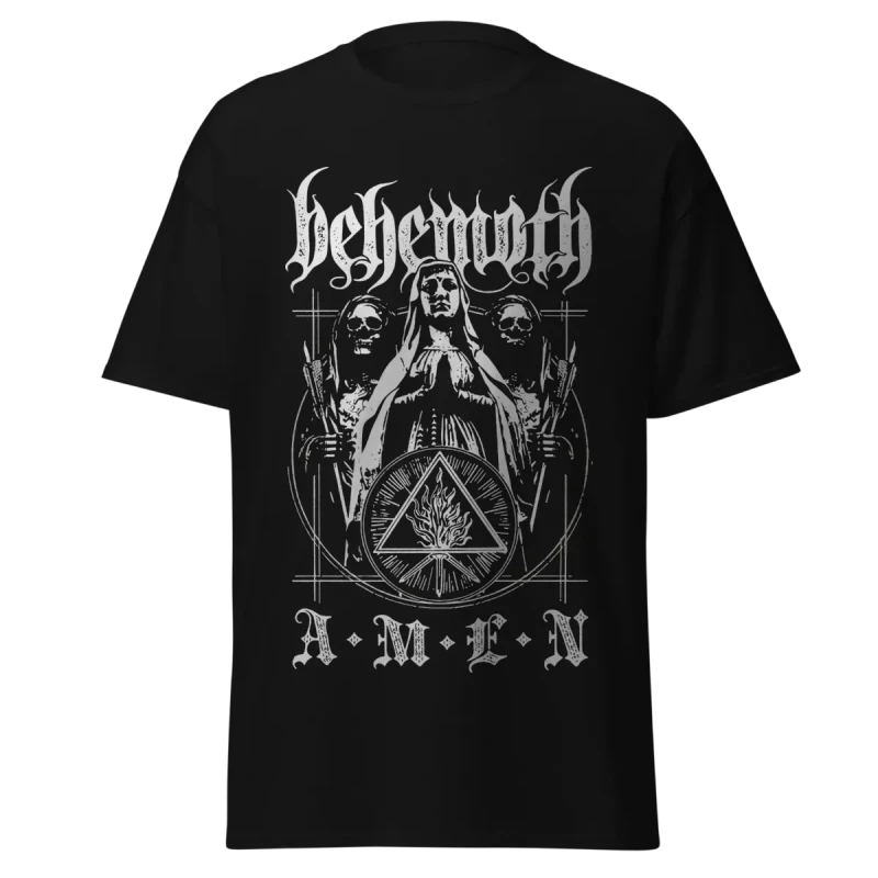 BEHEMOTH - AMEN ICONOGRAPHY - PREMIUM GRAPHIC TEE - VINTAGE STREETWEAR