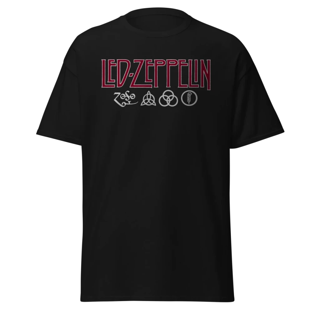 LED ZEPPELIN - IV FOUR SYMBOLS - PREMIUM GRAPHIC TEE - VINTAGE STREETWEAR