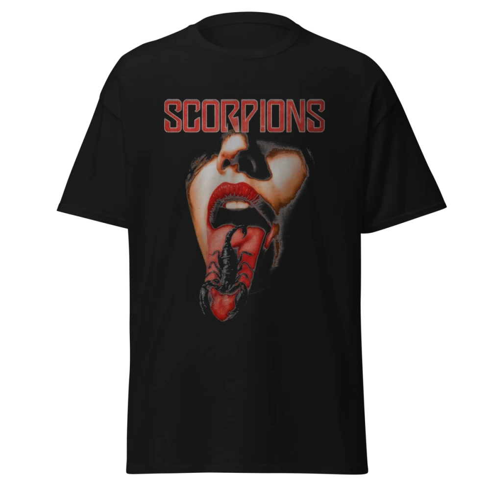 SCORPIONS - Scorpion Tongue - Premium Graphic Tee - Vintage Streetwear